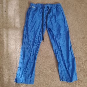 Blue lacoste sleepwear